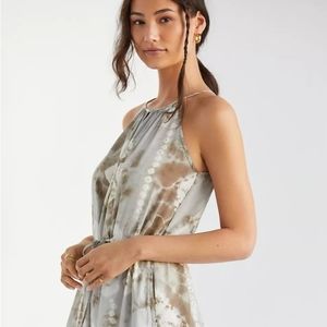 Anthropologie Halter Maxi Dress - Size Large